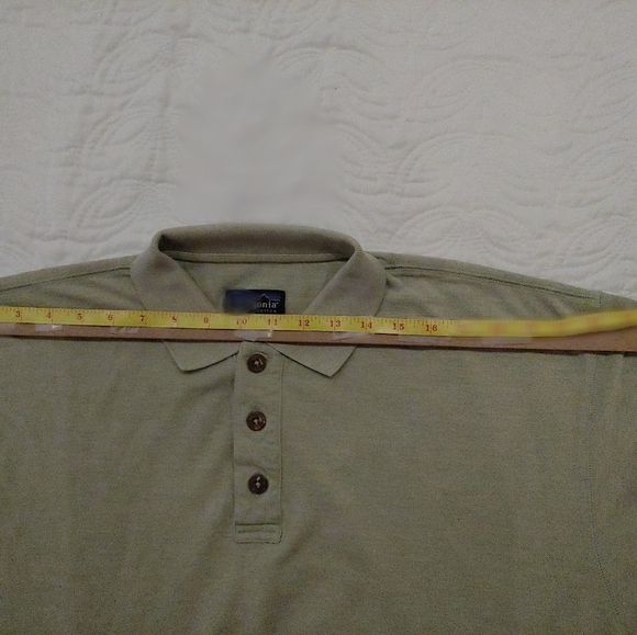 Patagonia Men Polo Large Short sleeves Moss Green - Picture 6 of 13